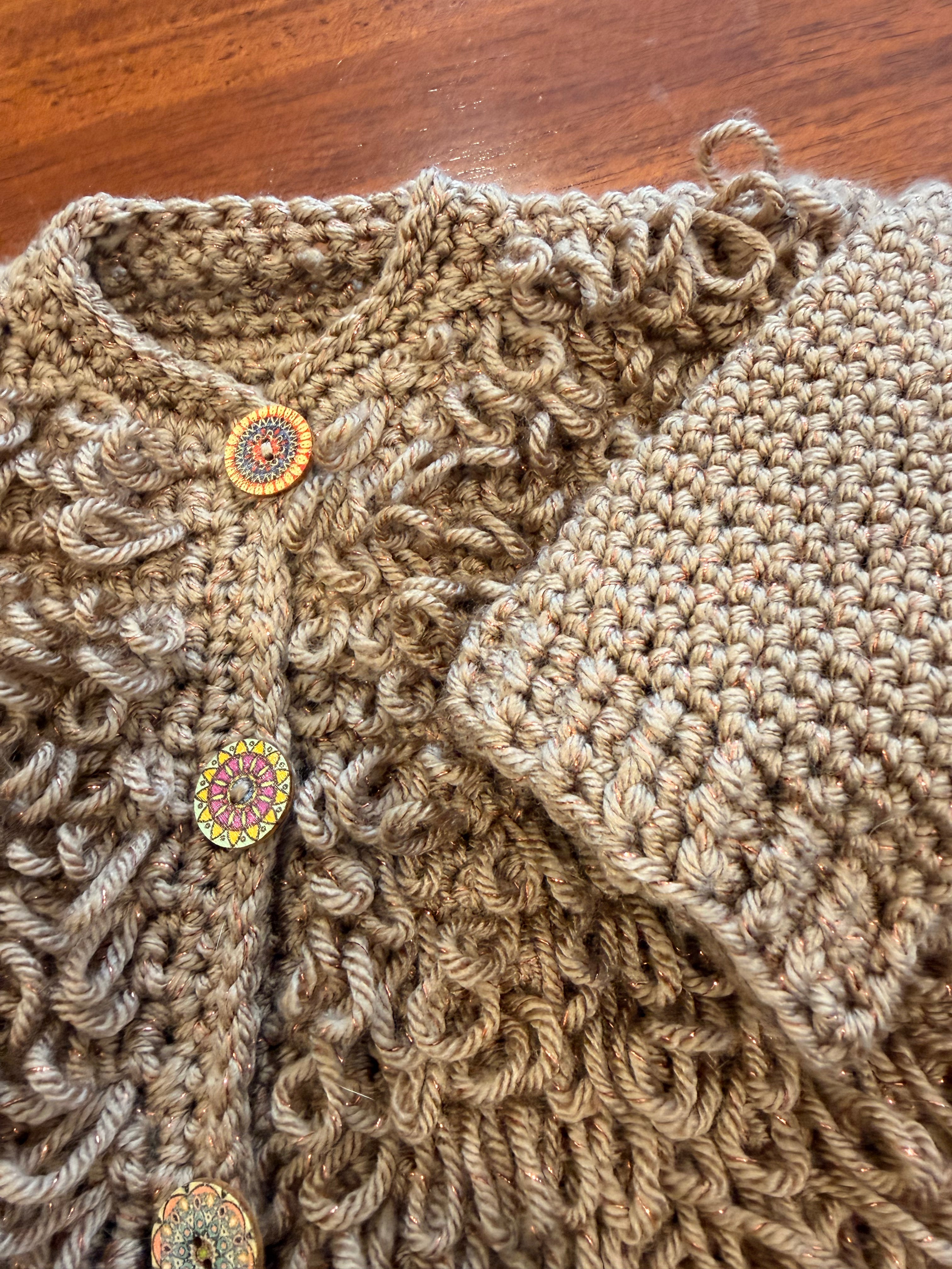 Handmade little girl's jacket