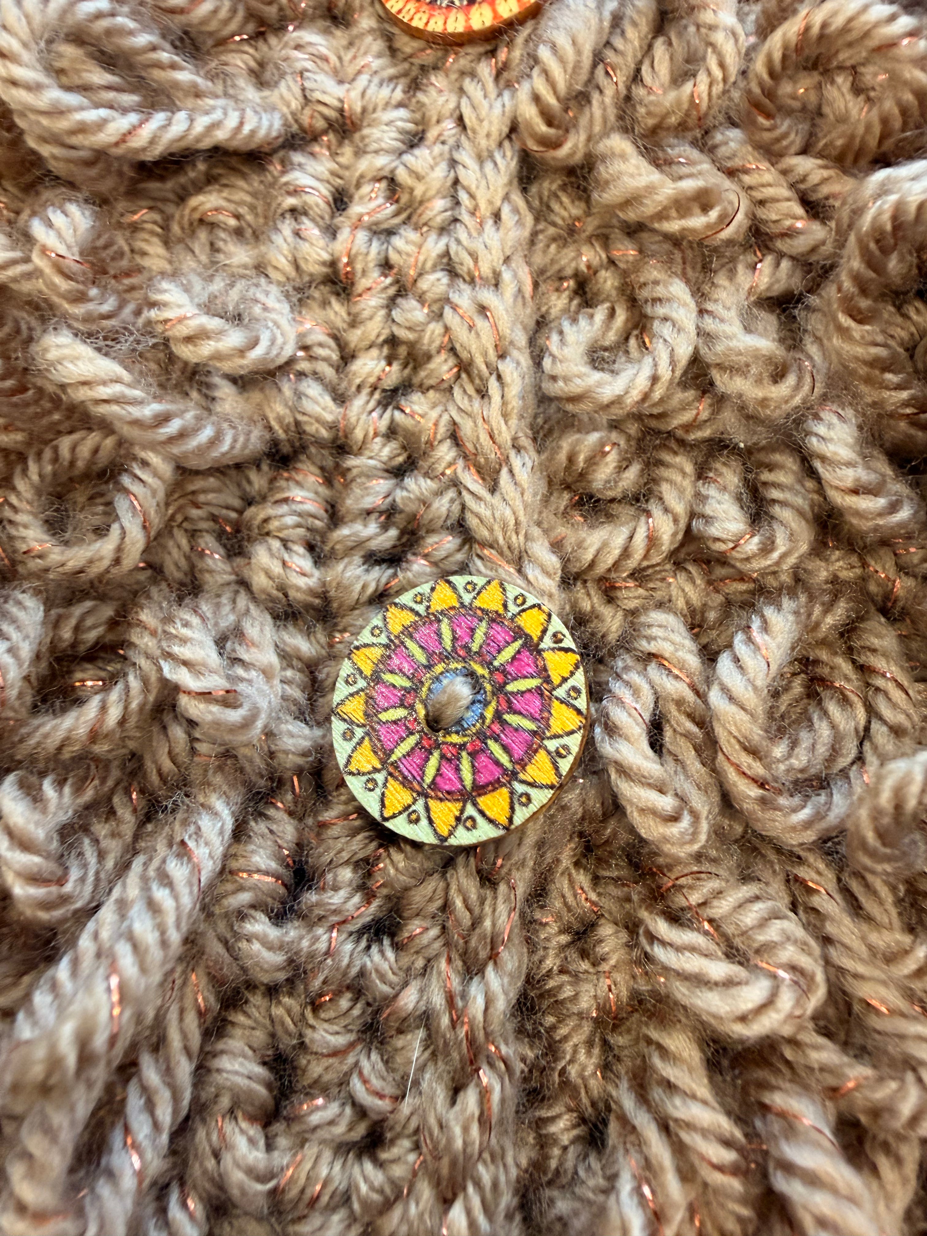 Handmade little girl's jacket