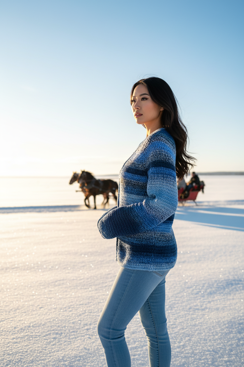 Handmade Pullover 100% wool